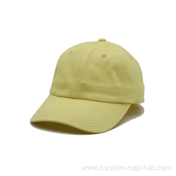 Wholesale Fitted Yellow Dad Cap